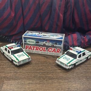 Two 1993 Hess Truck “Patrol Car”